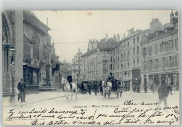 Lausanne VD Lausanne St Francois Platz
