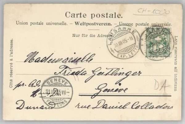 Lausanne VD Lausanne St Francois Platz – Bild 2