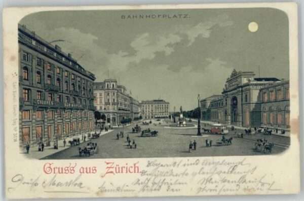 Zuerich ahnhofplatz