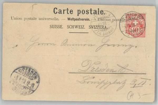 Wengen  BE Wengen Berg-Litho – Bild 2