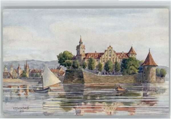 Marschall Vinzenz Lindau Bodensee Künstler V. Marschall