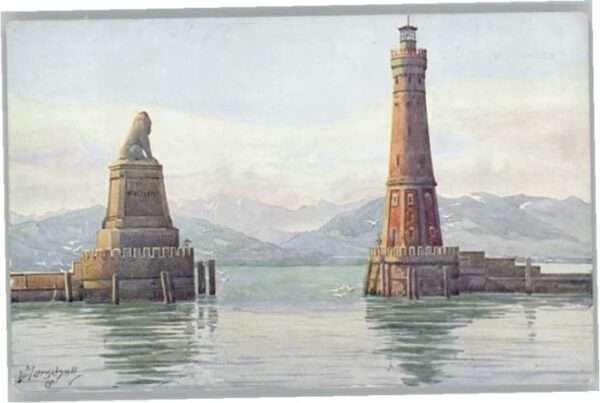 Marschall Vinzenz Lindau Bodensee Hafen Künstler Marschal