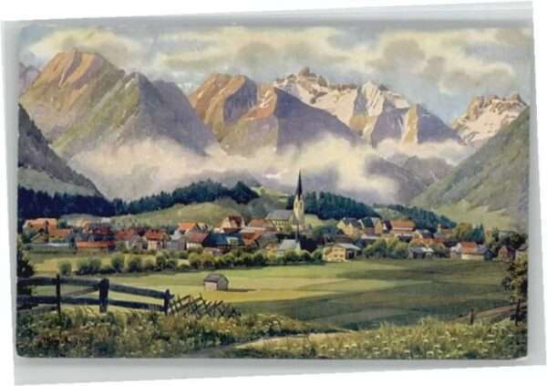 Marschall Vinzenz Oberstdorf Künstler V. Marschall