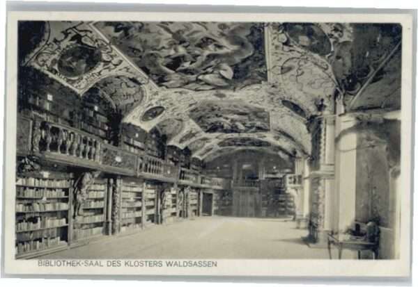 Bibliothek Library Waldsassen Bibliotheksaal