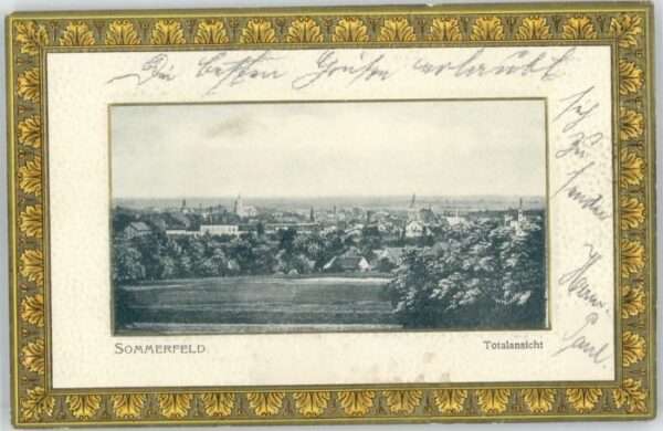 Sommerfeld Lubsko Prägedruck