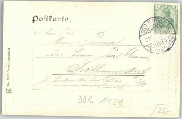 Sommerfeld Lubsko Prägedruck – Bild 2