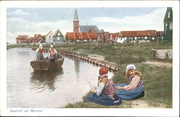 Marken Gezicht Boot