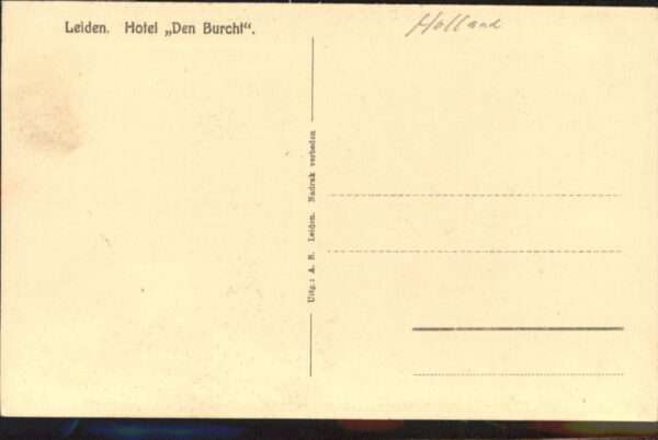 Leiden Den Burcht Brücke – Bild 2