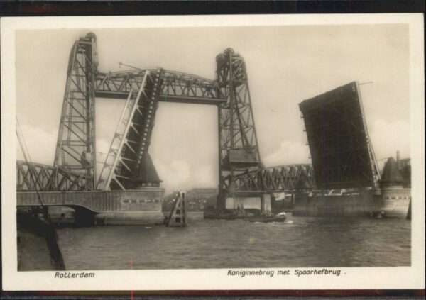 rotterdam Koniginnebrug Spoorhefbrug