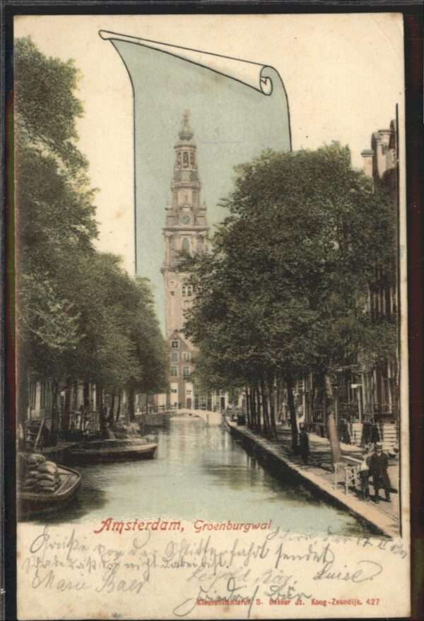 Amsterdam Niederlande Groenburgwal