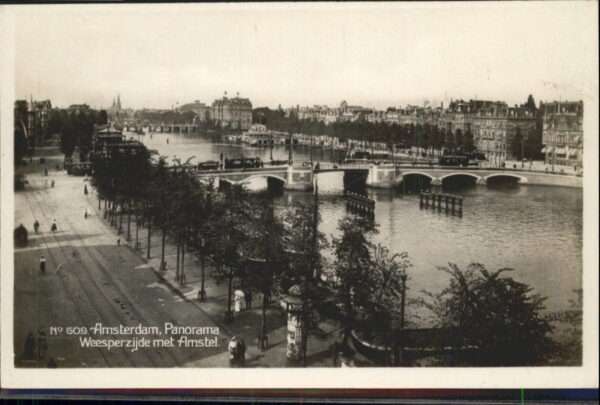 Amsterdam Niederlande Brücke