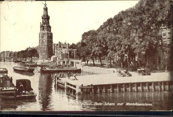 Amsterdam Niederlande Montelbaanstoren