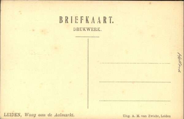Leiden Waag aan de Aalmarkt – Bild 2