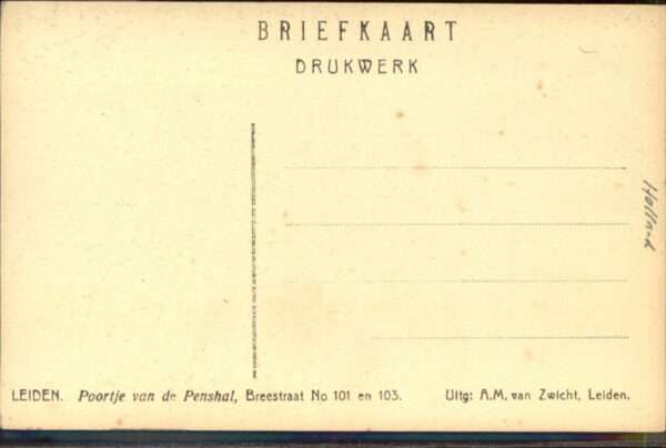 Leiden Poortje van de Penshal – Bild 2