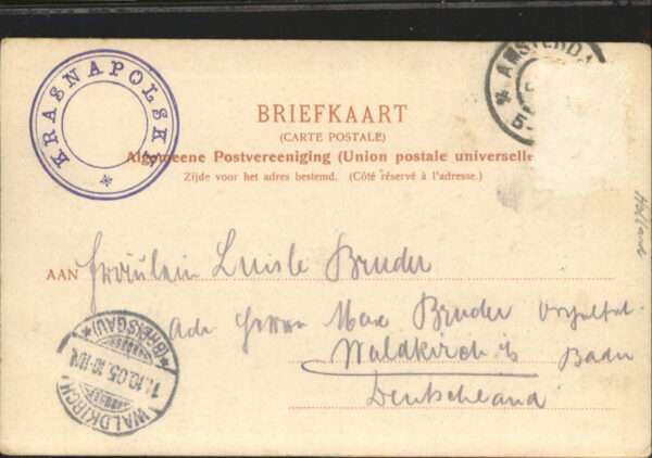 Amsterdam Niederlande Kroningsraam Kerk – Bild 2