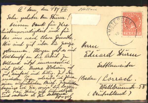Amsterdam Niederlande Boot – Bild 2