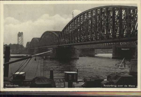 Rotterdam Spoorbrug over de Maas