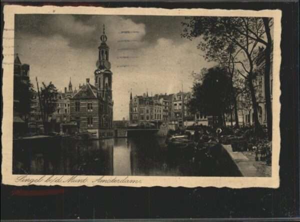 Amsterdam Niederlande Singel Munt