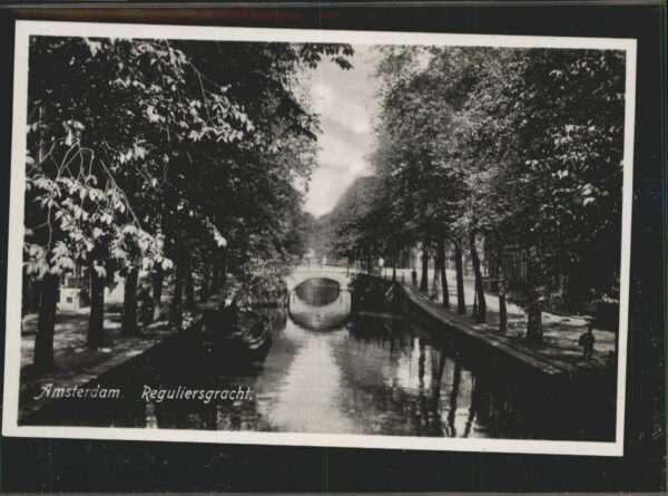 Amsterdam Niederlande Reguliersgracht Brücke