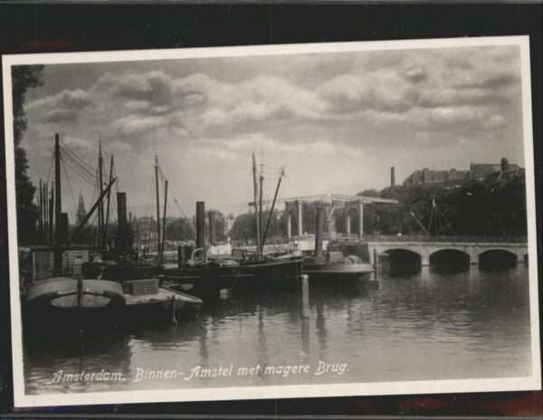 Amsterdam Niederlande Binne Amstel Brug