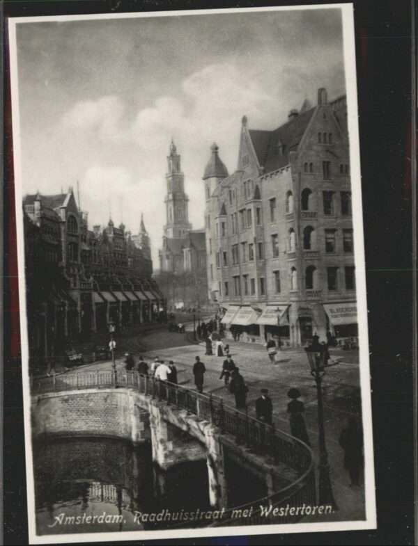 Amsterdam Niederlande Raadhuisstraat Westertoren