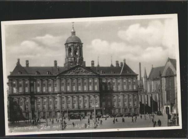 Amsterdam Niederlande Dam met Paleis