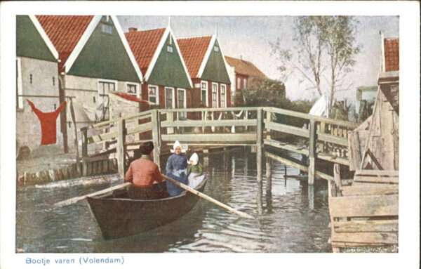 Volendam Bootje Brücke