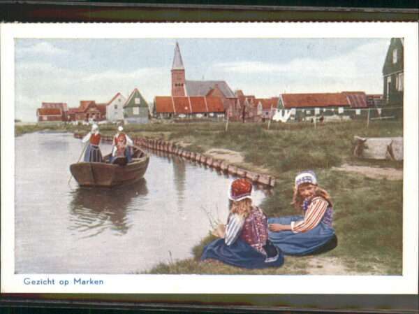 Marken Gezicht Boot