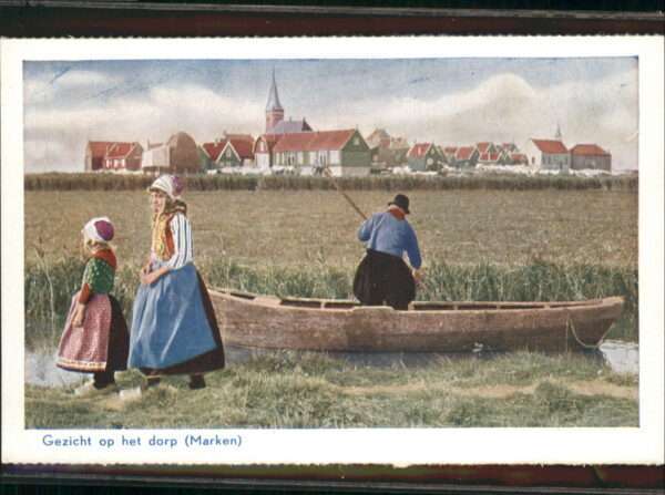 Marken Gezicht po het dorp