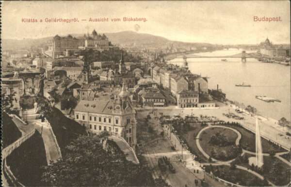 Budapest Schiff Brücke