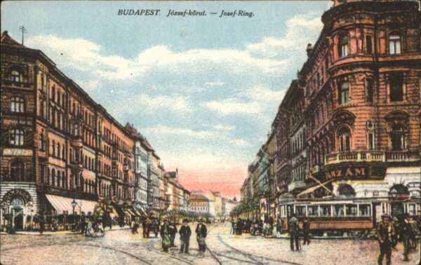 Budapest Josef Ring Strassenbahn