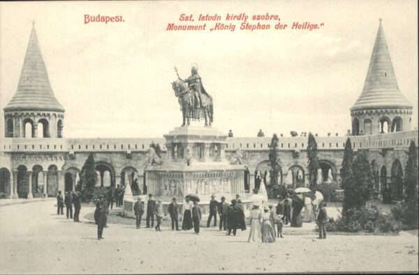 Budapest Monument König Stephan der heilige