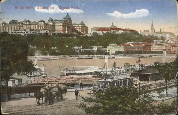 Budapest Burg Kutsche Schiff