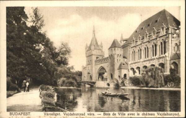 Budapest Ville avec le Chateau Boot