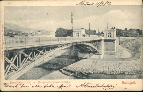 Budapest Margarethen Insel Brücke