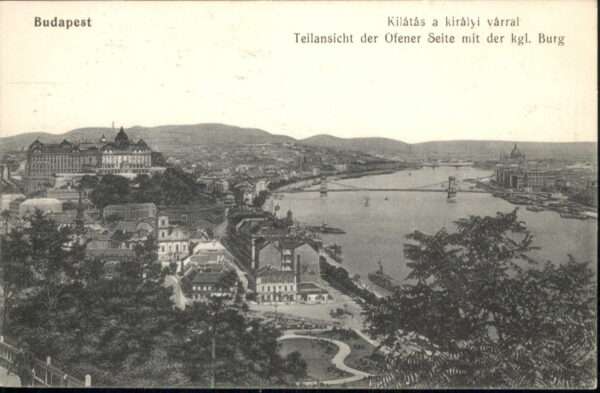Budapest Burg Brücke