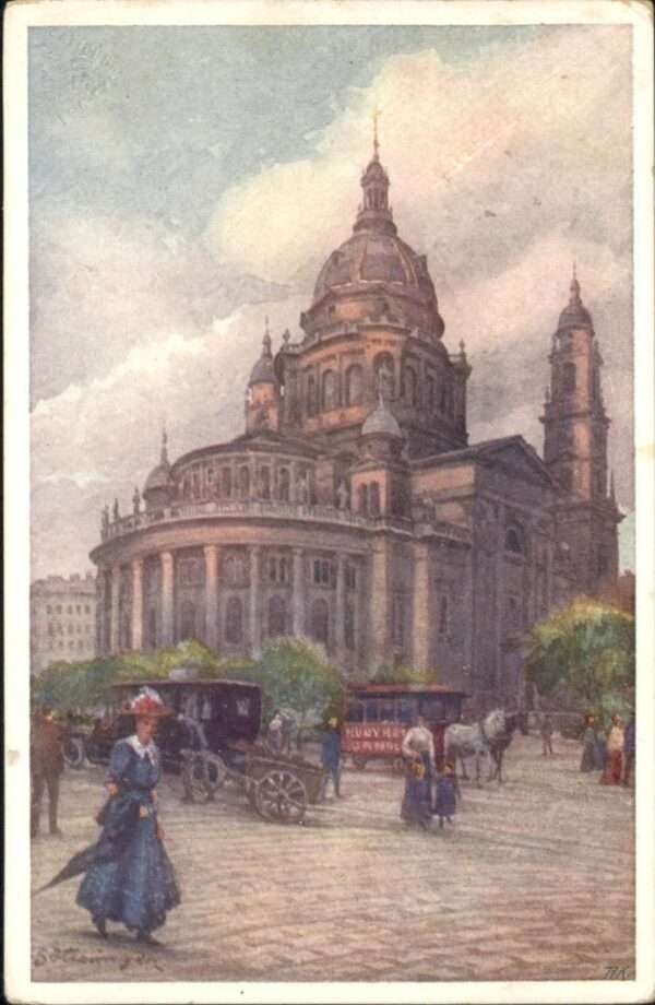 Budapest Basilika St Stefan Kirche Kutsche
