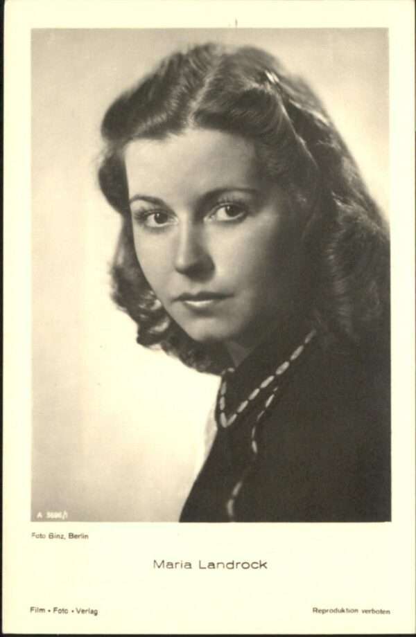 Verlag Film-Foto-Verlag Nr. Maria Landrock A 3696/1