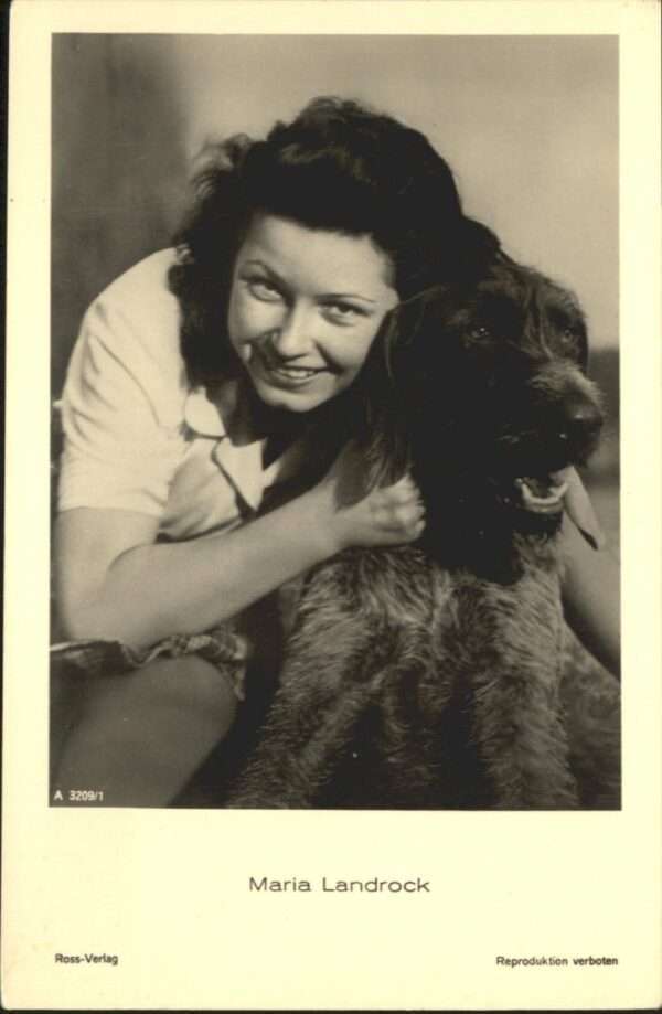 Verlag Ross Nr. Maria Landrock Hund A 3209/1