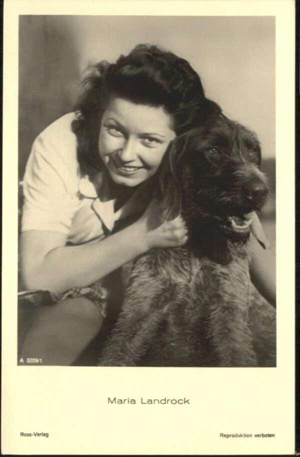 Verlag Ross Nr. Maria Landrock Hund A 3209/1