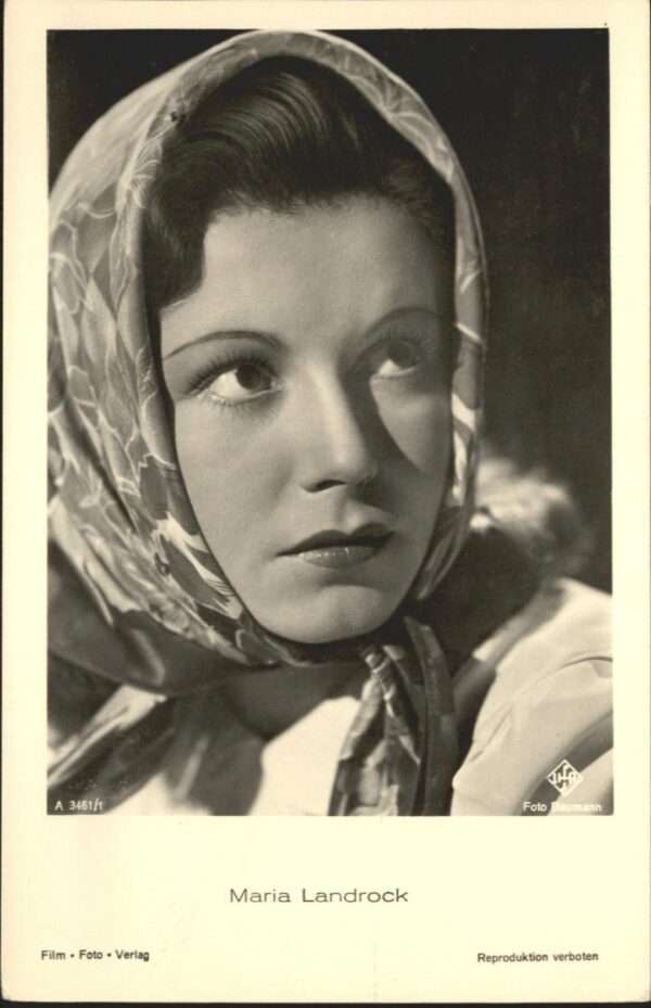 Verlag Film-Foto-Verlag Nr. Maria Landrock A 3461/1