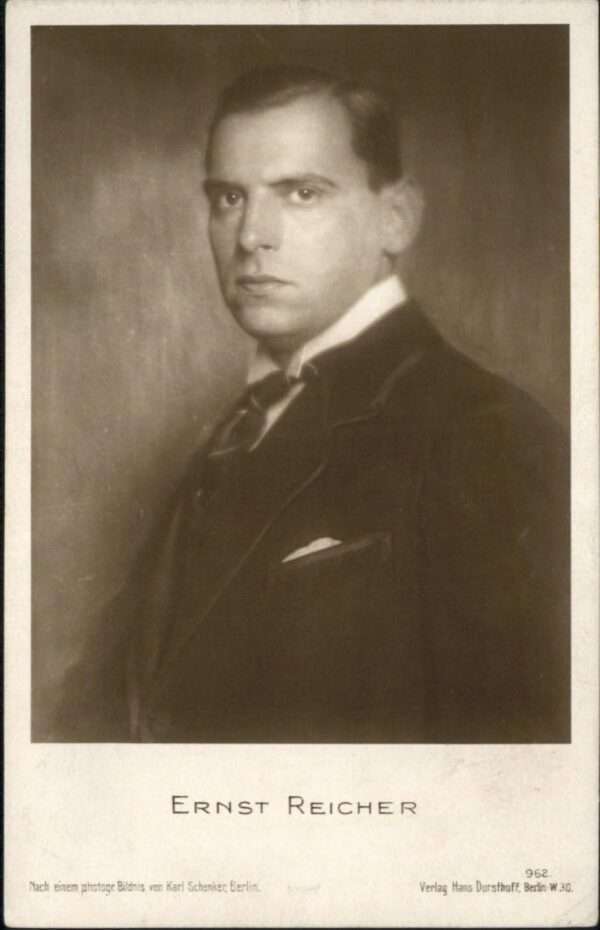 Schauspieler Ernst Reicher 962