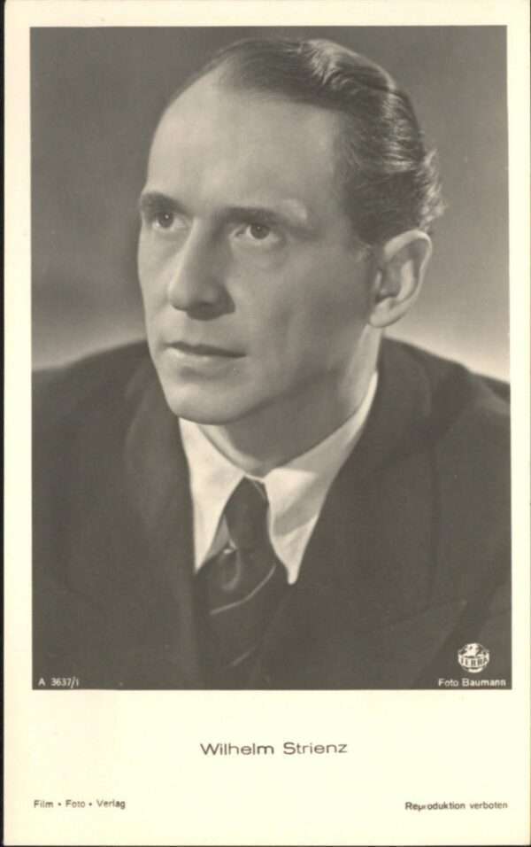 Verlag Film-Foto-Verlag Nr. Wilhelm Strienz A 3637/1