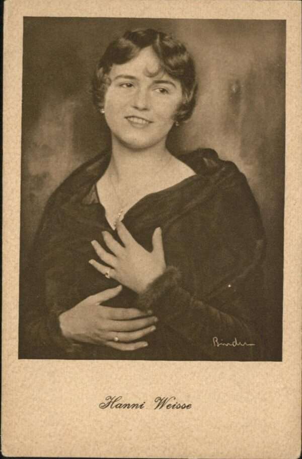 Schauspieler Hanni Weisse