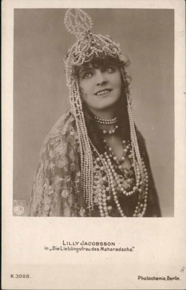 Verlag Photochemie Nr. Lilly Jacobsson K 3008 Maharadscha