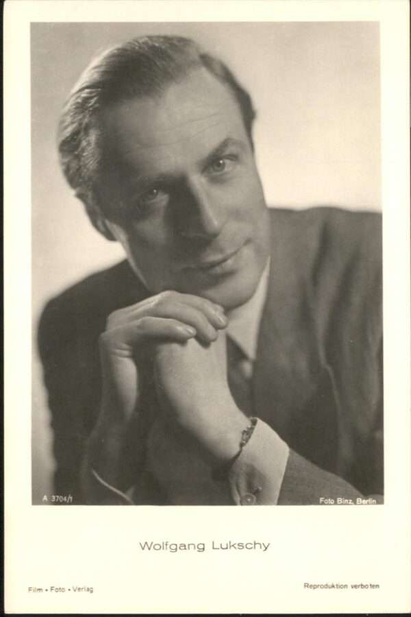 Verlag Film-Foto-Verlag Nr. Wolfgang Lukschy A 3704/1