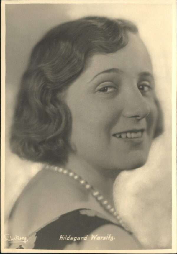 Schauspieler Hildegard Warsitz