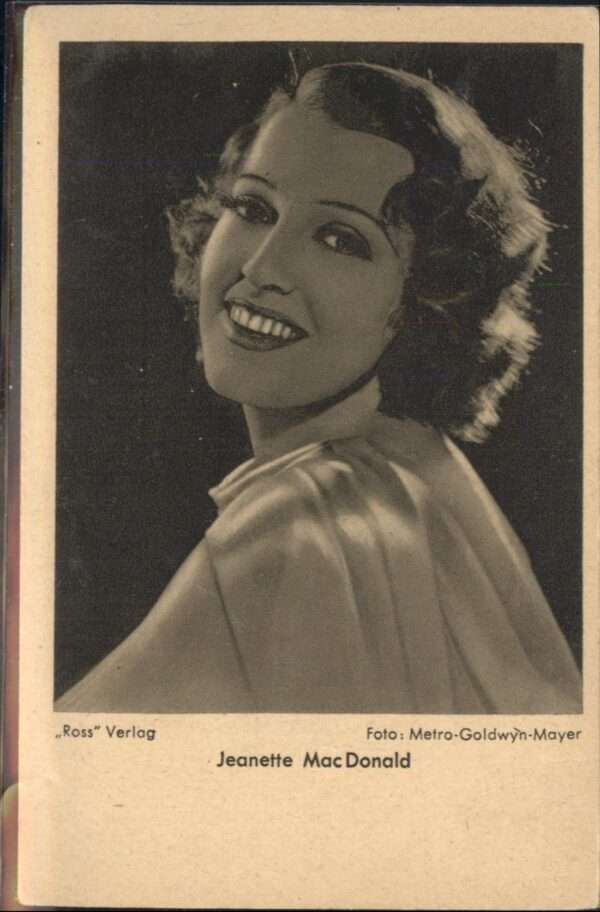 Verlag Ross Nr. Jeanette MacDonald
