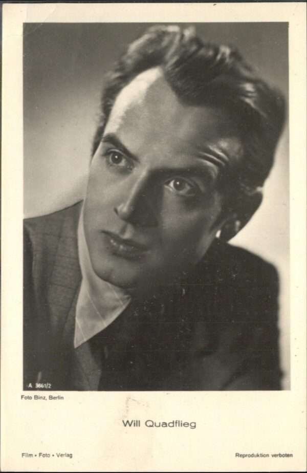 Verlag Film-Foto-Verlag Nr. Will Quadflieg A 3661/2