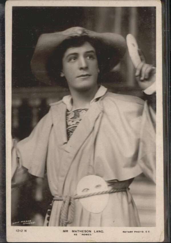 Schauspieler Mr. Matheson Lang Romeo